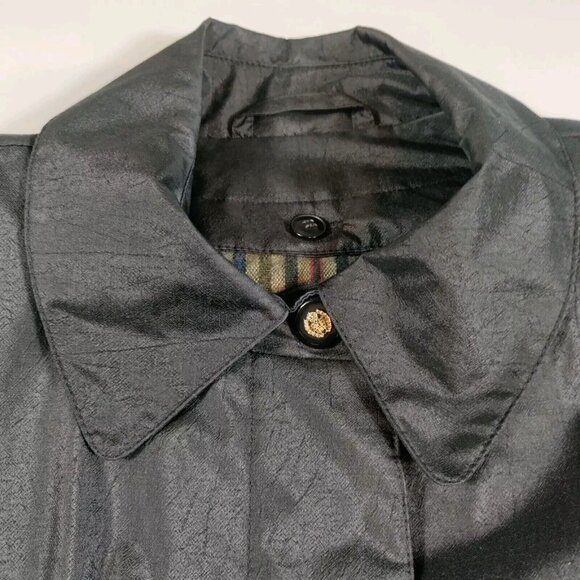 Vintage Fleet Street Women's 14P Jacket Medium Long Rain Coat Removable Lining - Picture 13 of 16